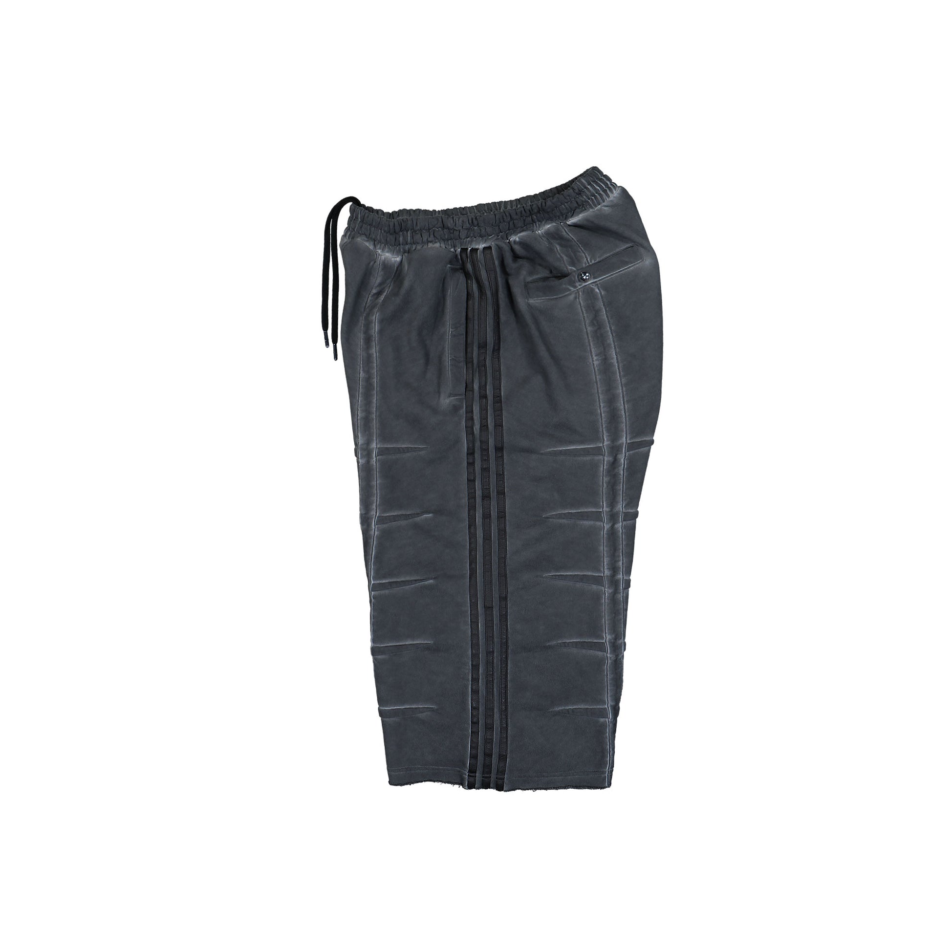 Thug Club x adidas TC Sweat Jort Black Shorts KF6912 Detail View 3 | GATE
