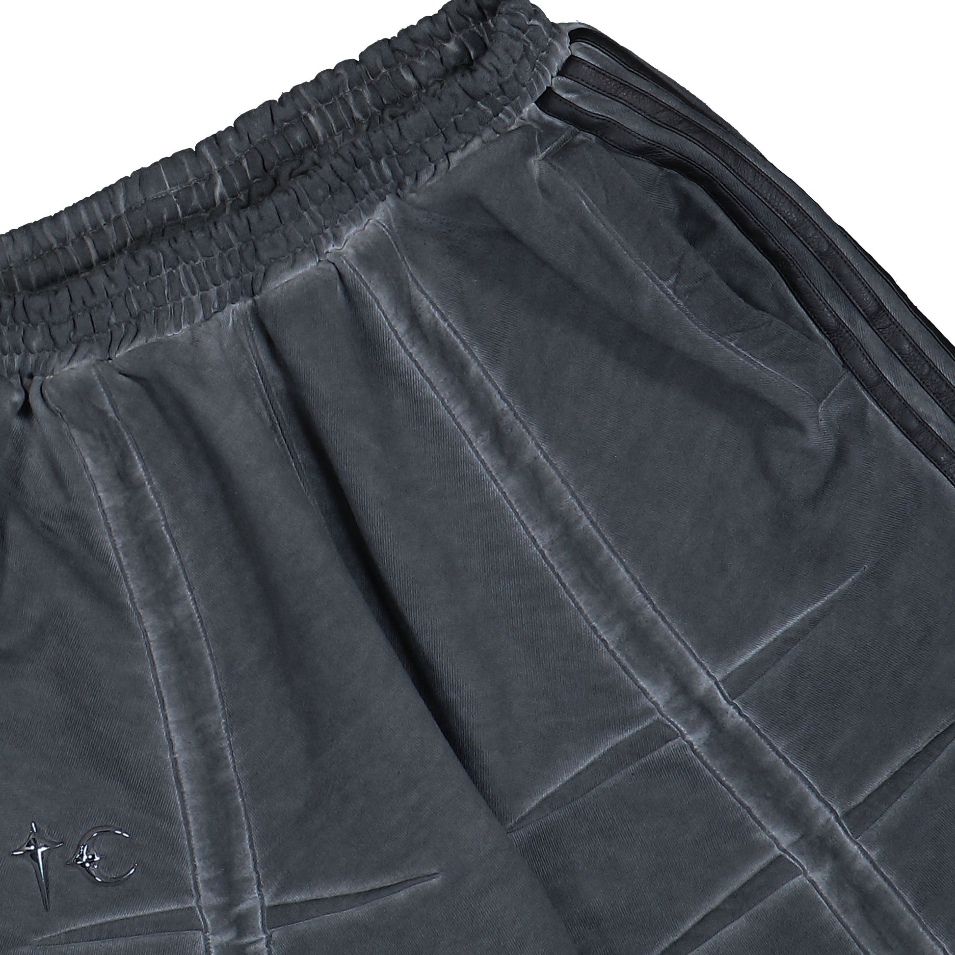 Thug Club x adidas TC Sweat Jort Black Shorts KF6912 Detail View 4 | GATE
