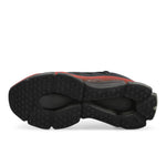 Willy Chavarria x adidas Megaride AG XL Core Black / Core Black / Red Low Top Sneaker KJ2041 Detail View 6 | GATE
