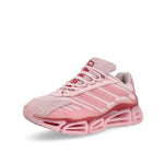 Willy Chavarria x adidas Megaride AG Clear Pink / Clear Pink / Power Red Low Top Sneakers KI7006 Detail View 4 | GATE
