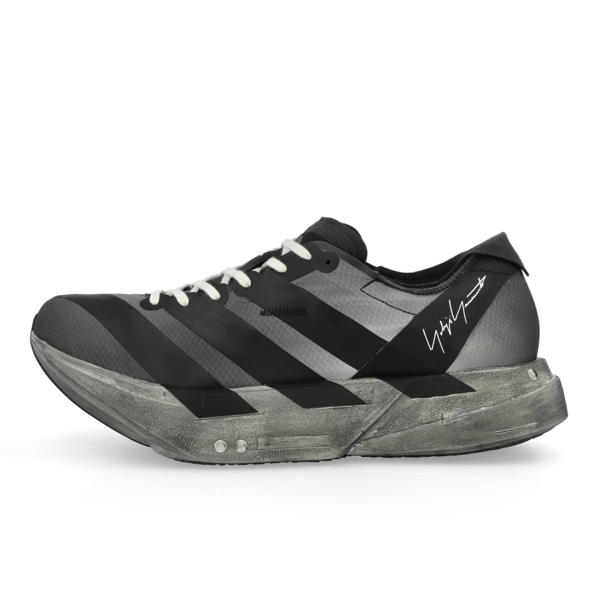 Y-3 Adios Pro 4 Black Sneaker KI7128 Detail View 1 | GATE
