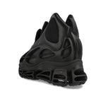 Willy Chavarria x adidas  Megaride Wolf Core Black / Core Black / Better Scarlet High Top Sneakers KJ2033 Detail View 3 | GATE
