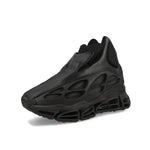 Willy Chavarria x adidas  Megaride Wolf Core Black / Core Black / Better Scarlet High Top Sneakers KJ2033 Detail View 4 | GATE
