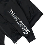 Y-3 Chito Graphic Nylon Track Top Black Track Jacket KQ8595 Detail View 5 | GATE

