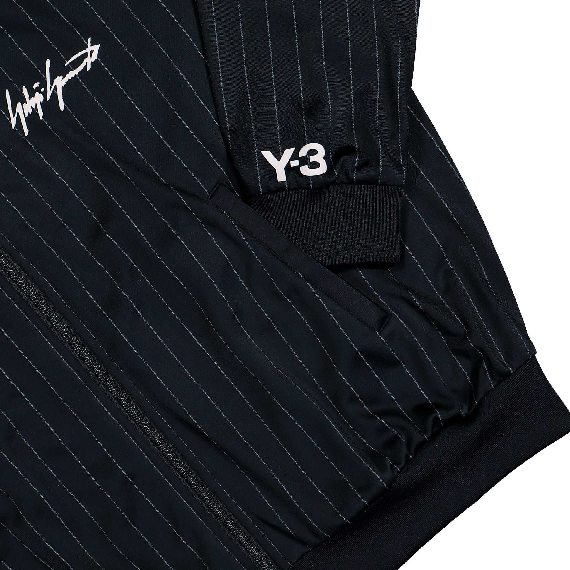 Y-3 Basketball Track Top Black Tracksuit Tops KQ9719 Detail View 5 | GATE