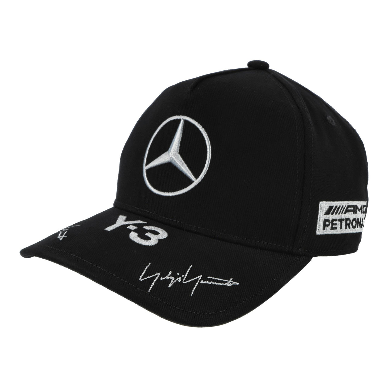 Mercedes-AMG Petronas F1 x Y-3 Race Cap Black Caps KR0352 Detail View 1 | GATE