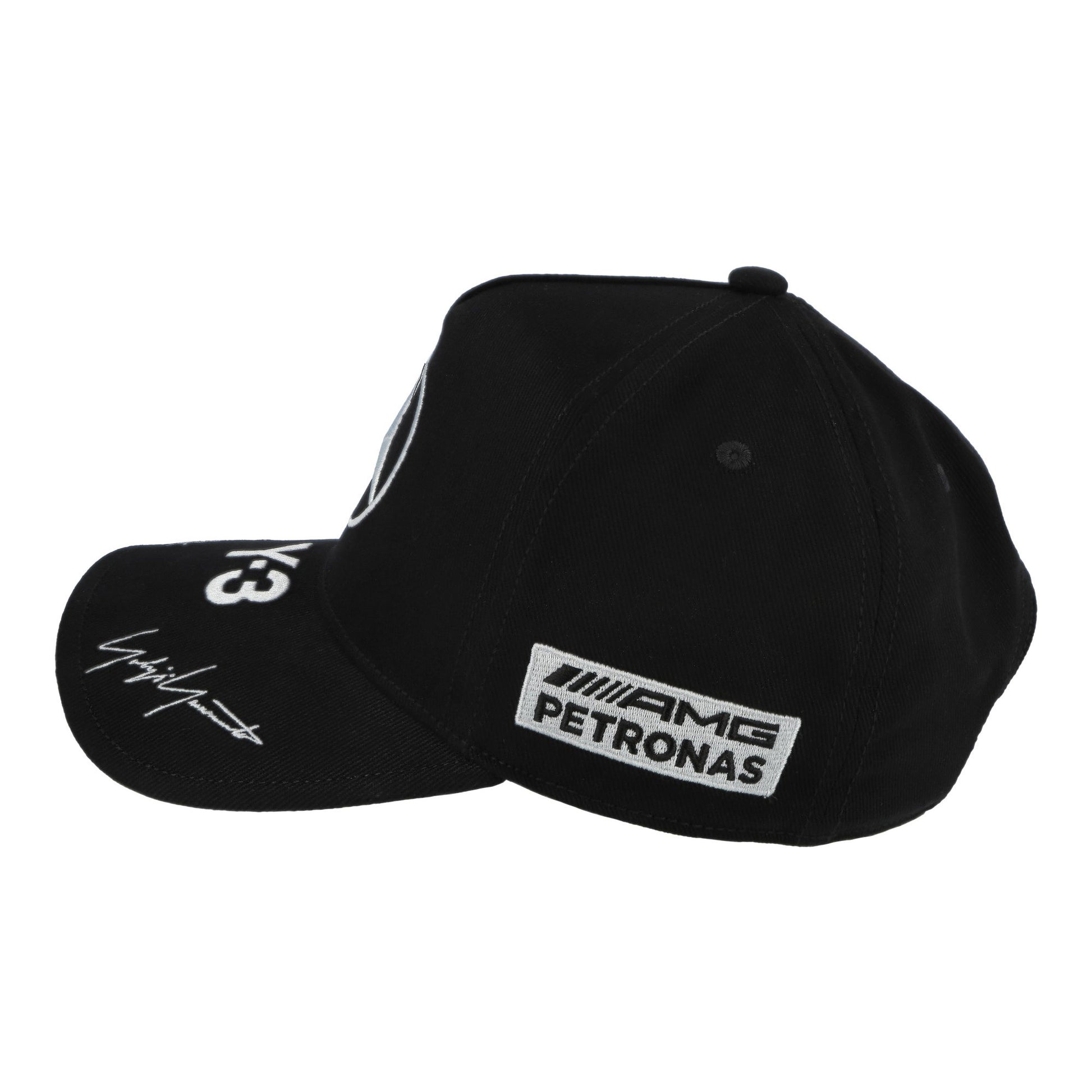 Mercedes-AMG Petronas F1 x Y-3 Race Cap Black Caps KR0352 Detail View 2 | GATE