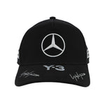 Mercedes-AMG Petronas F1 x Y-3 Race Cap Black Caps KR0352 Detail View 4 | GATE
