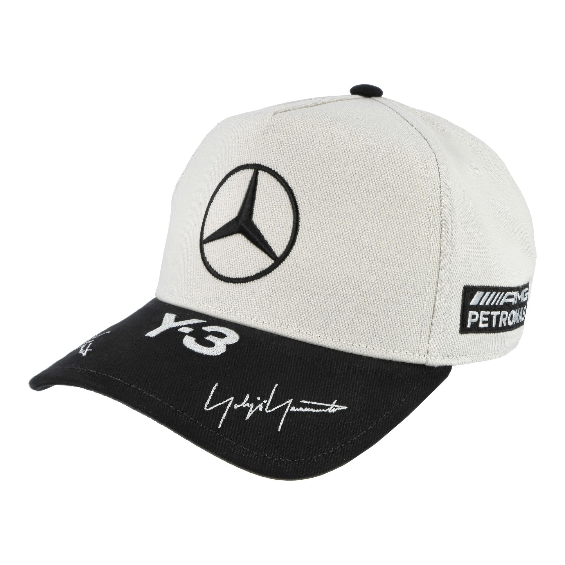 Mercedes-AMG Petronas F1 x Y-3 Race Cap Talc Caps KR0353 Detail View 1 | GATE