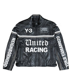 Dainese x Neighborhood x Y-3 Leather Racer Jacket Black Jackets KR1364 Detail View 1 | GATE