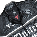 Dainese x Neighborhood x Y-3 Leather Racer Jacket Black Jackets KR1364 Detail View 3 | GATE