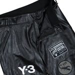 Dainese x Neighborhood x Y-3 Leather Racer Pants Black Pants KR1447 Detail View 4 | GATE