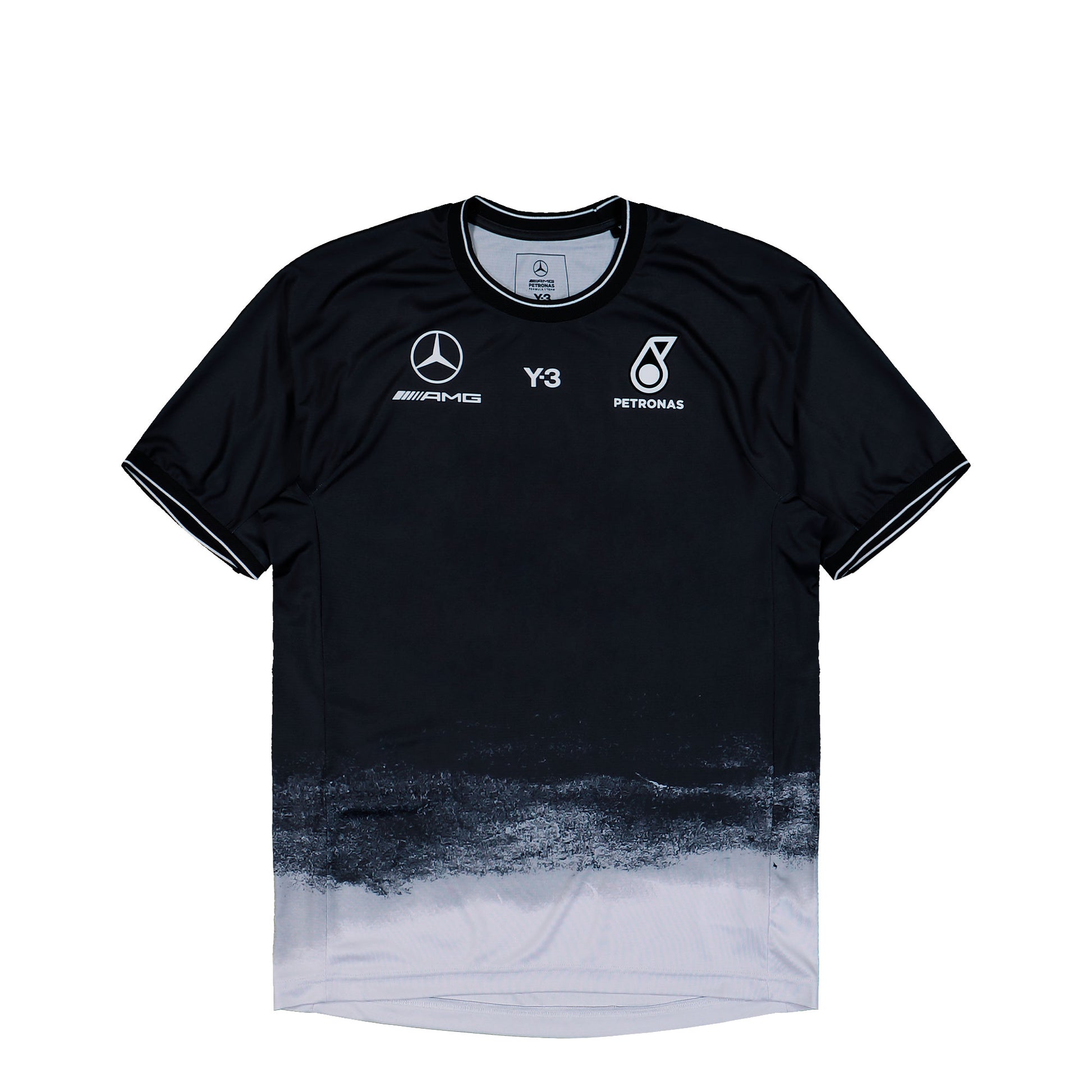 Mercedes-AMG Petronas F1 x Y-3 F1 Mechanics SS Jersey Black T-Shirts KR2341 Detail View 1 | GATE