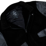 Mercedes-AMG Petronas F1 x Y-3 F1 Leather Racing Jacket Black Jackets KR2385 Detail View 3 | GATE