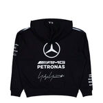 Mercedes-AMG Petronas F1 x Y-3 F1 Team Hoodie Black Hoodies KR2392 Detail View 2 | GATE