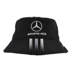 Mercedes-AMG Petronas F1 x Y-3 Bucket Black Bucket Hats KR4911 Detail View 4 | GATE