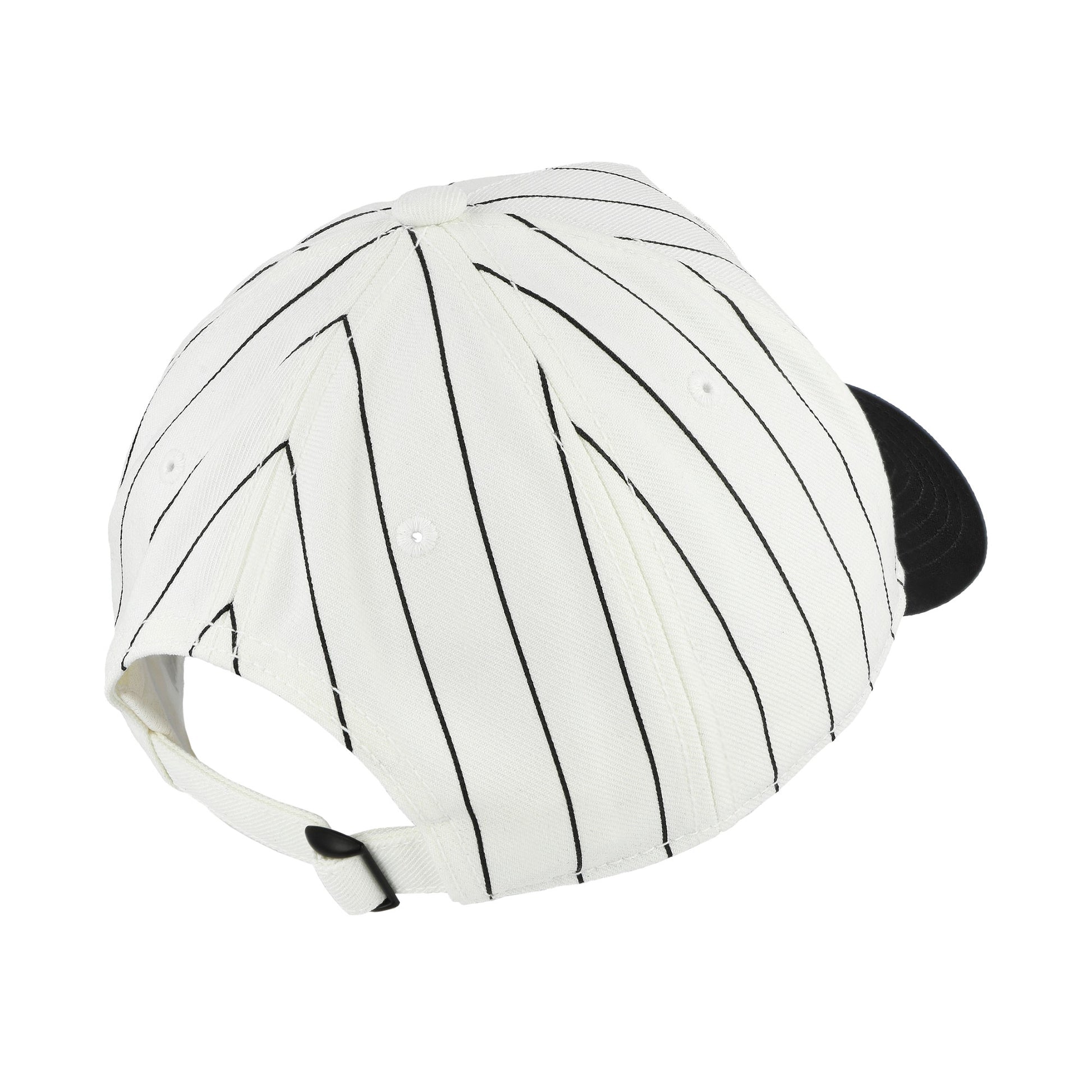 Y-3 Pinstripe Cap Chalk White Headgear KR8937 Detail View 5 | GATE