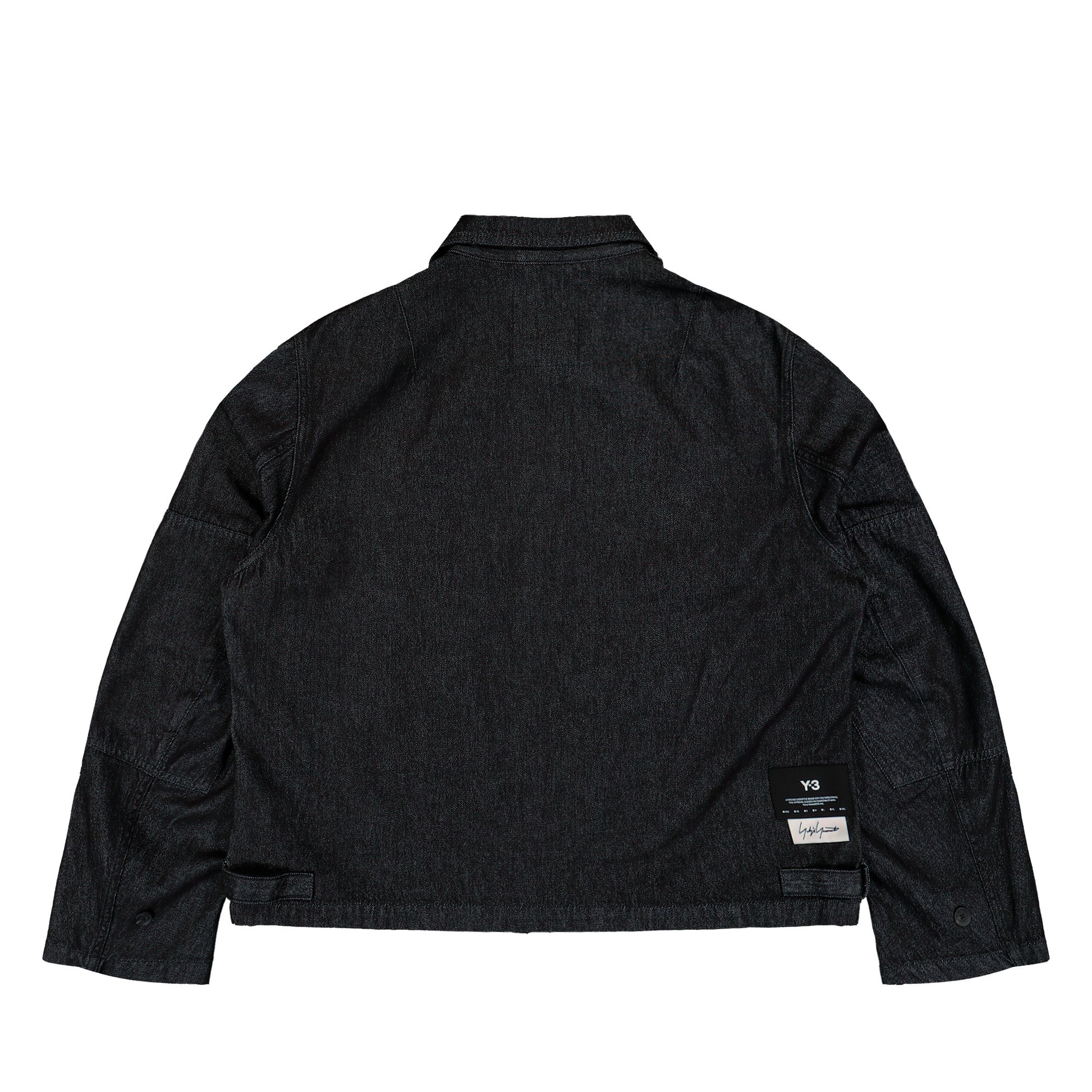 Y-3 M Denim Jackets Black Jackets KS3892 Detail View 2 | GATE
