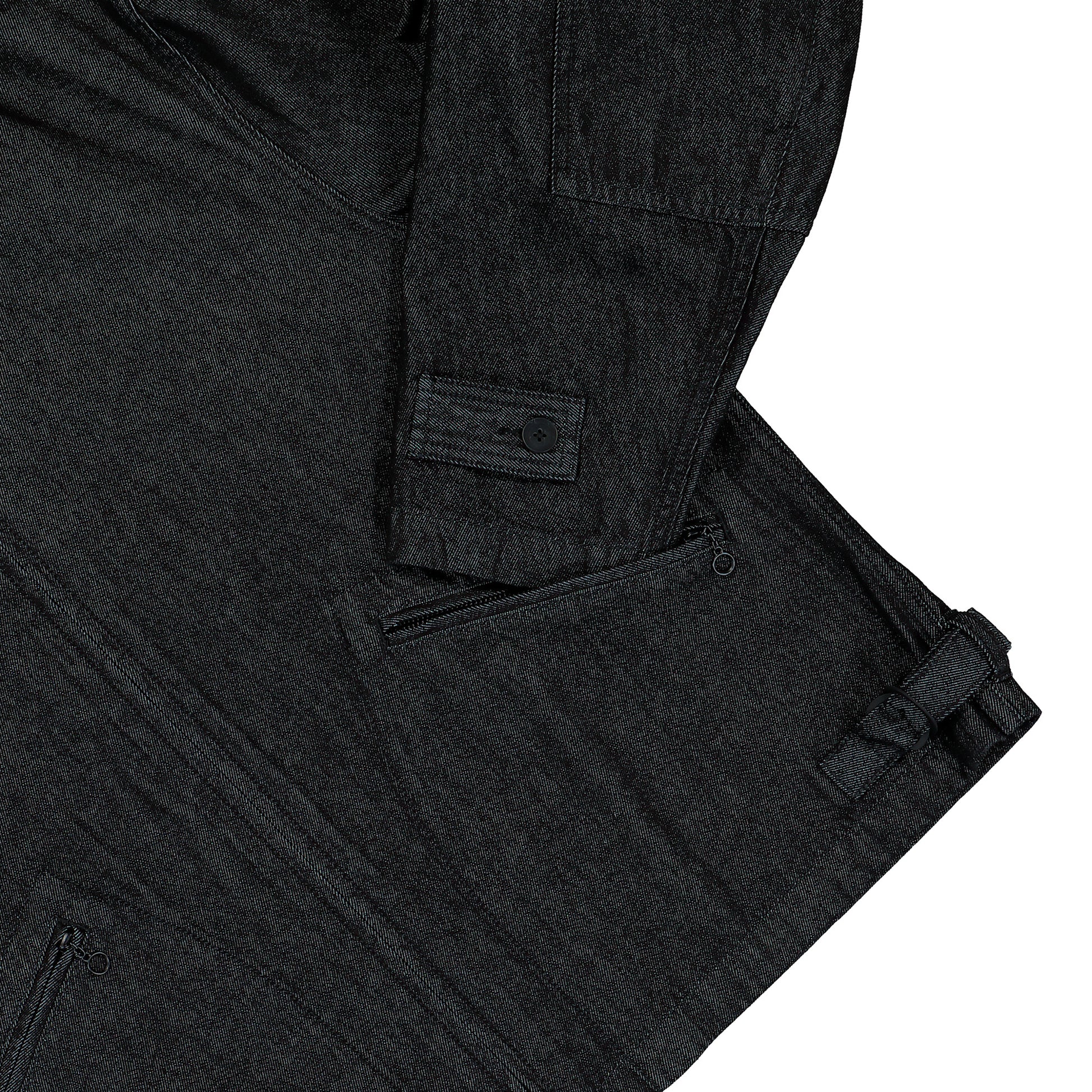 Y-3 M Denim Jackets Black Jackets KS3892 Detail View 4 | GATE
