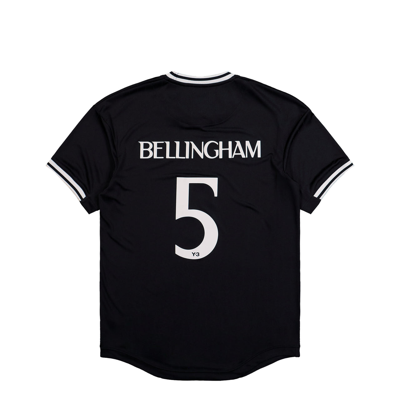 Y-3 Elite 5 Short Sleeve Football Jersey Black T-Shirts KS5122 Detail View 1 | GATE