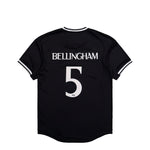 Y-3 Elite 5 Short Sleeve Football Jersey Black T-Shirts KS5122 Detail View 2 | GATE