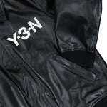 Dainese x Neighborhood x Y-3 Leather Bomber Jacket Black Jackets KT4301 Detail View 4 | GATE