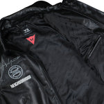 Dainese x Neighborhood x Y-3 Leather Bomber Jacket Black Jackets KT4301 Detail View 5 | GATE