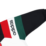 Willy Chavarria x adidas Crew Sweatshirt Black / White Sweatshirt KV1976 Detail View 5 | GATE

