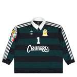 Willy Chavarria x adidas Rugby Longsleeves Aurora Ivy   Longsleeves KV1977 Detail View 1 | GATE
