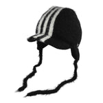 Y-3 Stripes Bonnet Hat Black caps KV2908 Detail View 1 | GATE

