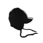 Y-3 Stripes Bonnet Hat Black caps KV2908 Detail View 3 | GATE
