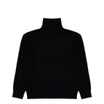 JW Anderson Half Zip Jumper Black Knits KW1285-YN0372-999 / Black Detail View 2 | GATE
