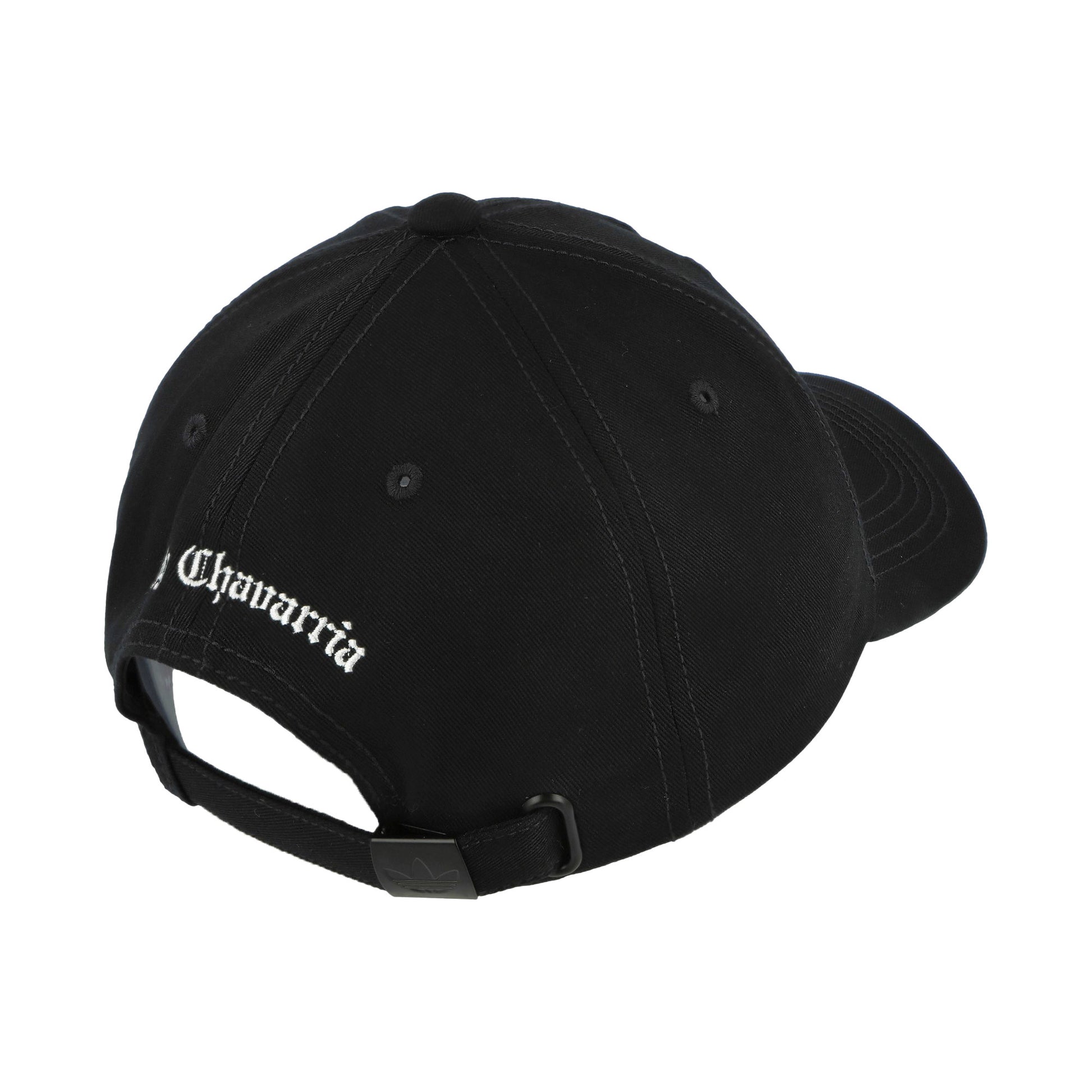 Willy Chavarria x adidas Crest Hat Black    Caps KW7334 Detail View 5 | GATE
