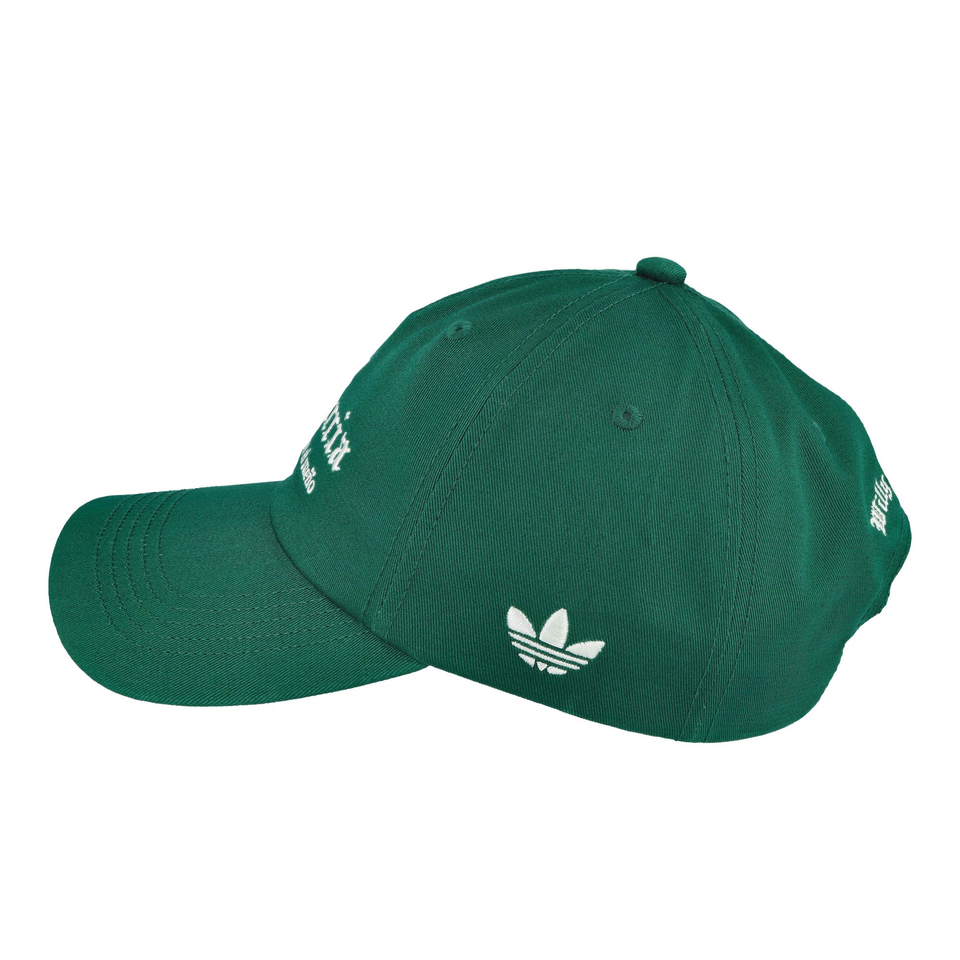 Willy Chavarria x adidas Logo Hat Collegiate Green Caps KW7336 Detail View 2 | GATE
