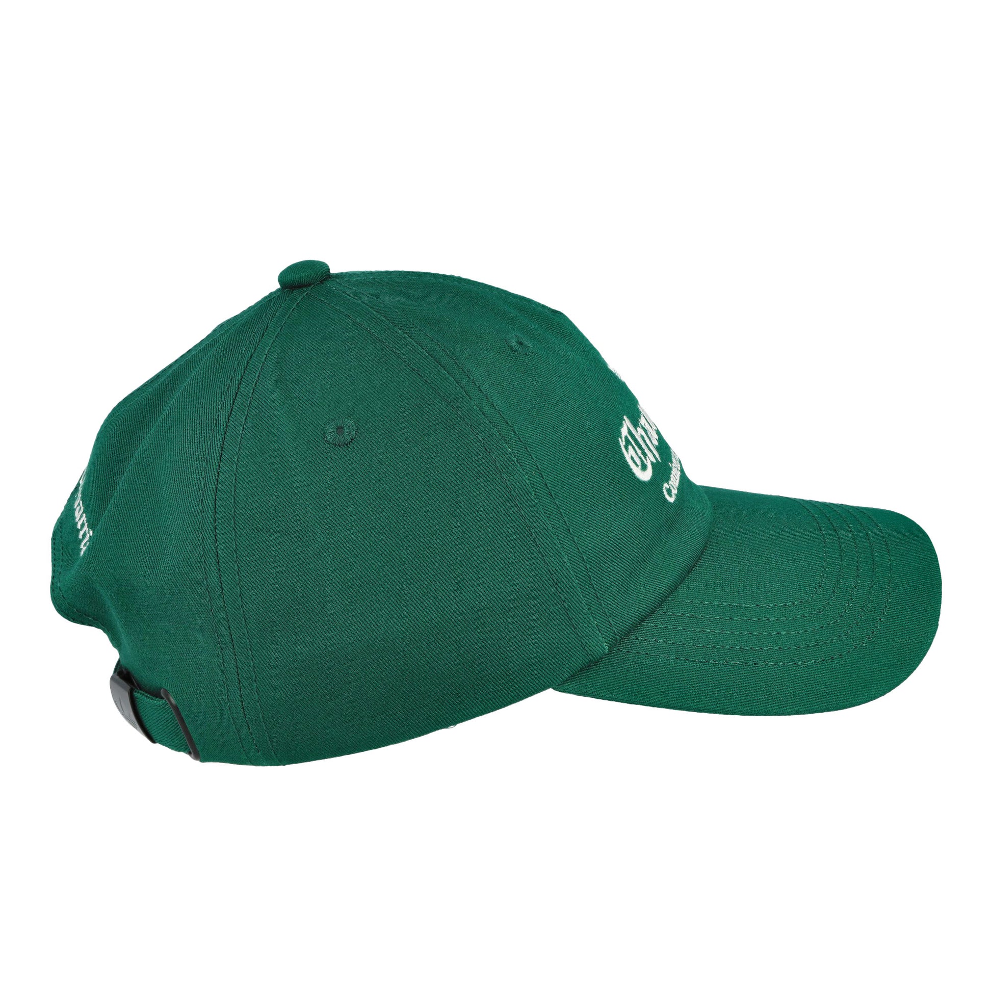 Willy Chavarria x adidas Logo Hat Collegiate Green Caps KW7336 Detail View 3 | GATE
