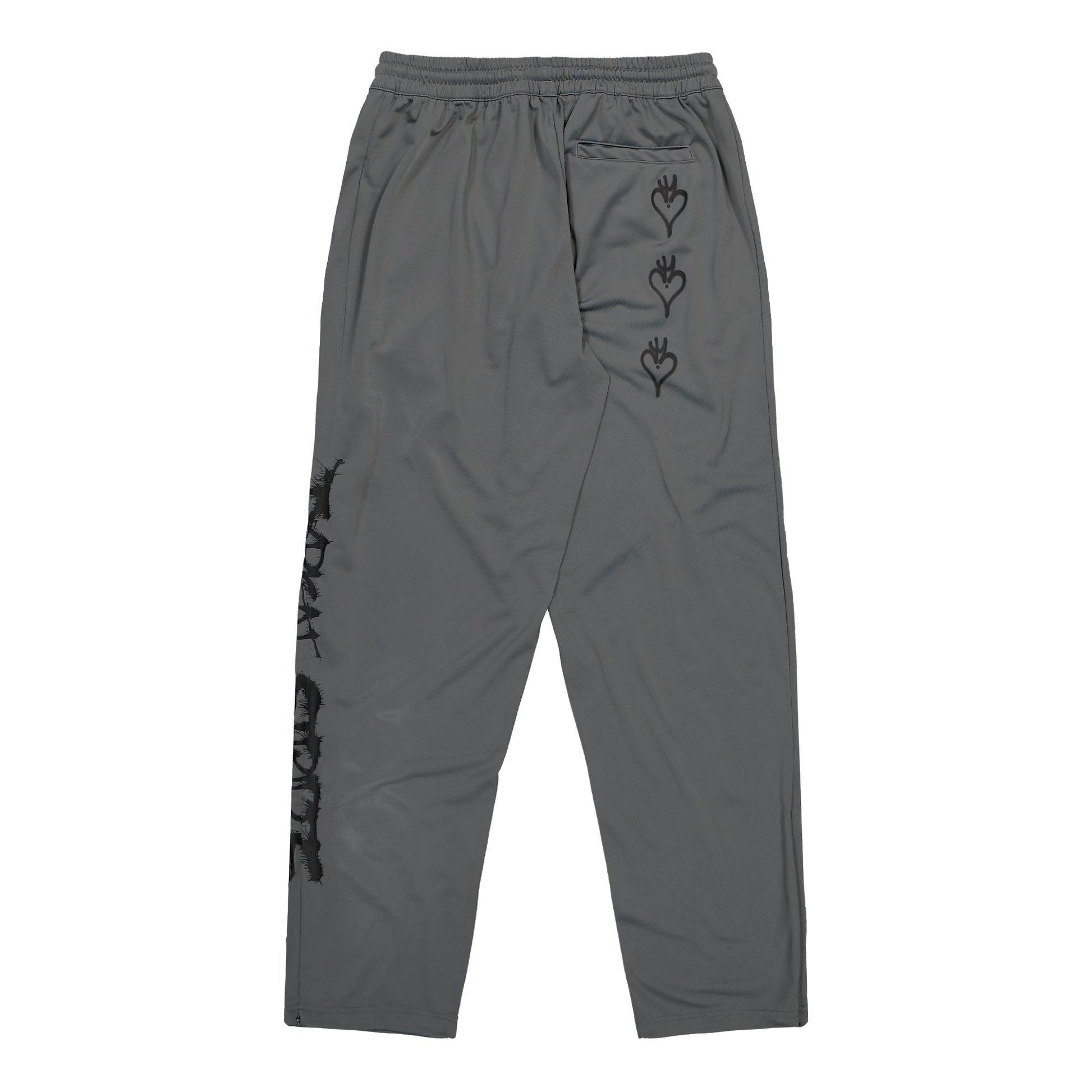 Y-3 Chito Graphic Track Pant Grey Five Sweat & Track Pant KW9240 Detail View 2 | GATE
