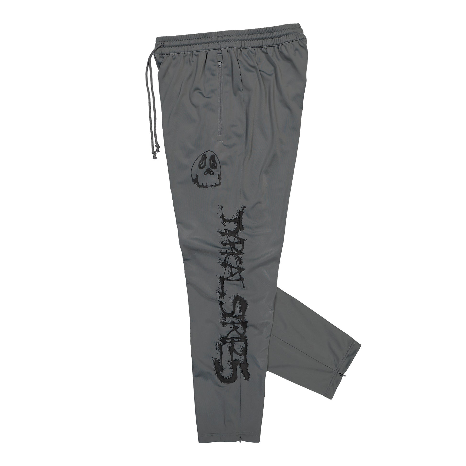 Y-3 Chito Graphic Track Pant Grey Five Sweat & Track Pant KW9240 Detail View 3 | GATE
