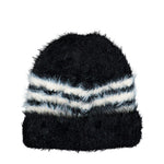 Y-3 Stripes Beanie Black   Beanies KY3727 Detail View 2 | GATE
