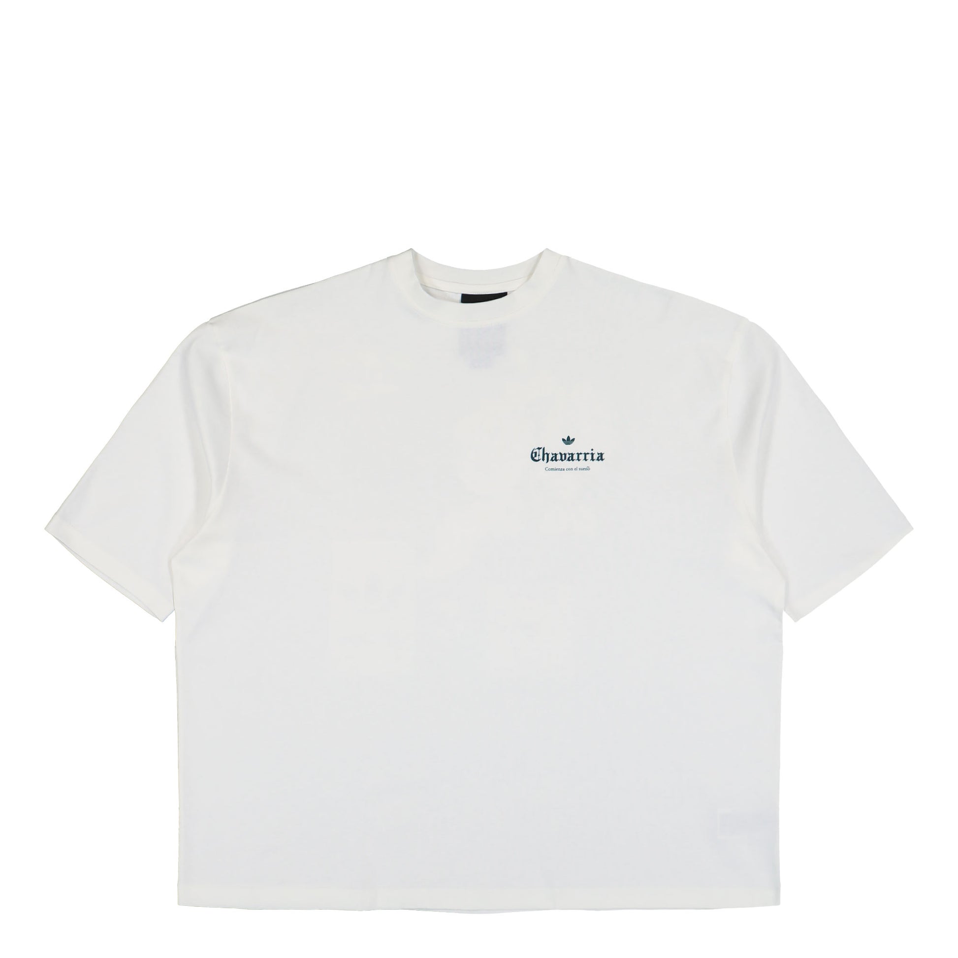 Willy Chavarria x adidas Graphic Tee  Off White T-Shirts KY7707 Detail View 1 | GATE
