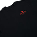 Willy Chavarria x adidas  Dark Rose Tee Black / Red T-Shirts KZ3115 Detail View 3 | GATE
