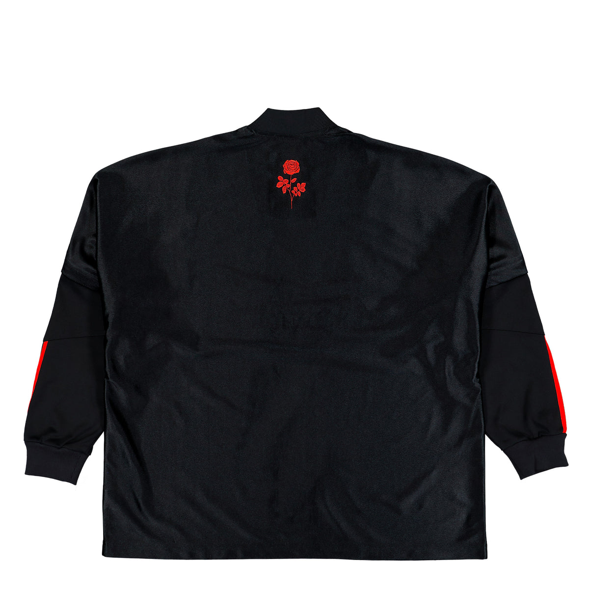 Willy Chavarria x adidas  Dazzle Longsleeves Jersey Black Longsleeves KZ3116 Detail View 2 | GATE

