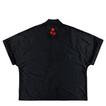 Willy Chavarria x adidas  Dazzle Longsleeves Jersey Black Longsleeves KZ3116 Detail View 5 | GATE
