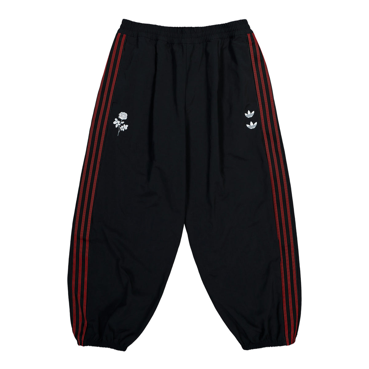 Willy Chavarria x adidas  Woven Track Pant Black Sweat & Track Pants KZ3118 Detail View 1 | GATE
