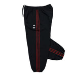 Willy Chavarria x adidas  Woven Track Pant Black Sweat & Track Pants KZ3118 Detail View 3 | GATE
