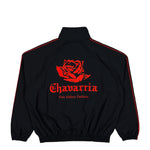 Willy Chavarria x adidas  Woven Track Jacket Black Track Jackets KZ3119 Detail View 2 | GATE
