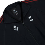 Willy Chavarria x adidas  Woven Track Jacket Black Track Jackets KZ3119 Detail View 3 | GATE
