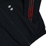 Willy Chavarria x adidas  Woven Track Jacket Black Track Jackets KZ3119 Detail View 4 | GATE

