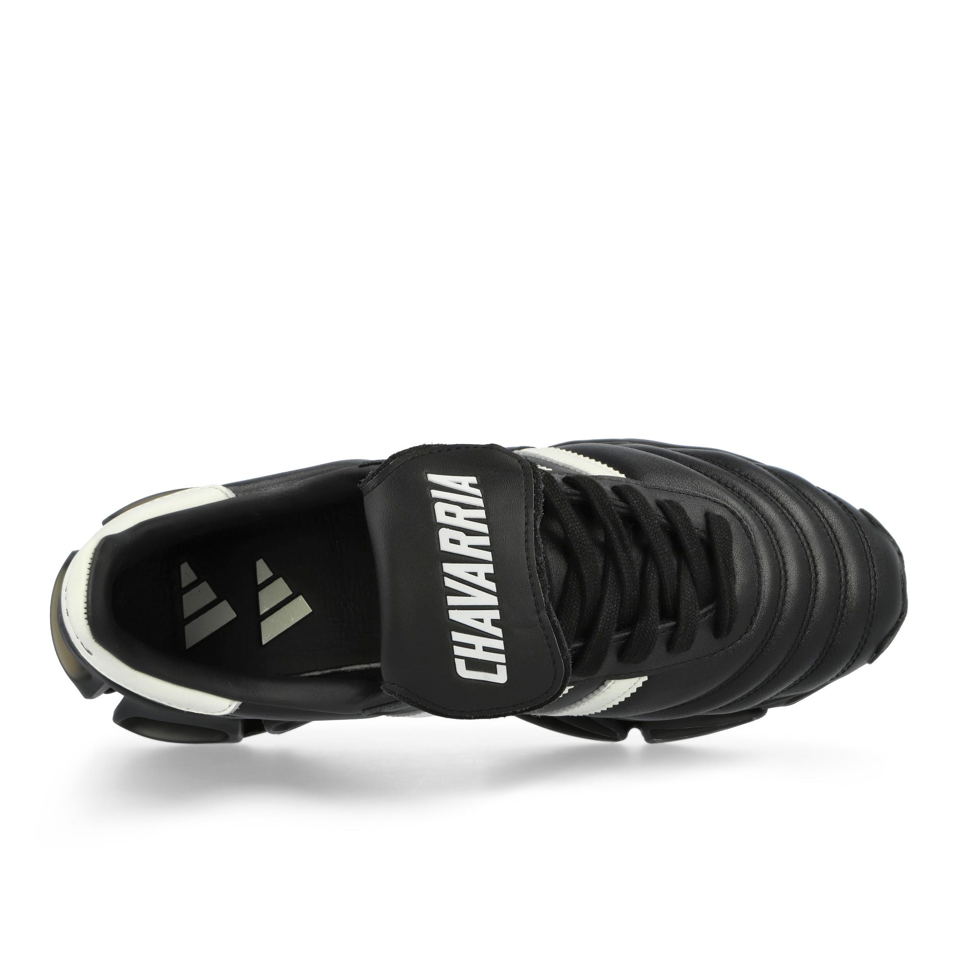 Willy Chavarria x adidas Megaride  Core Black / Off White / Core Black Low Top Sneaker KZ8743 Detail View 5 | GATE
