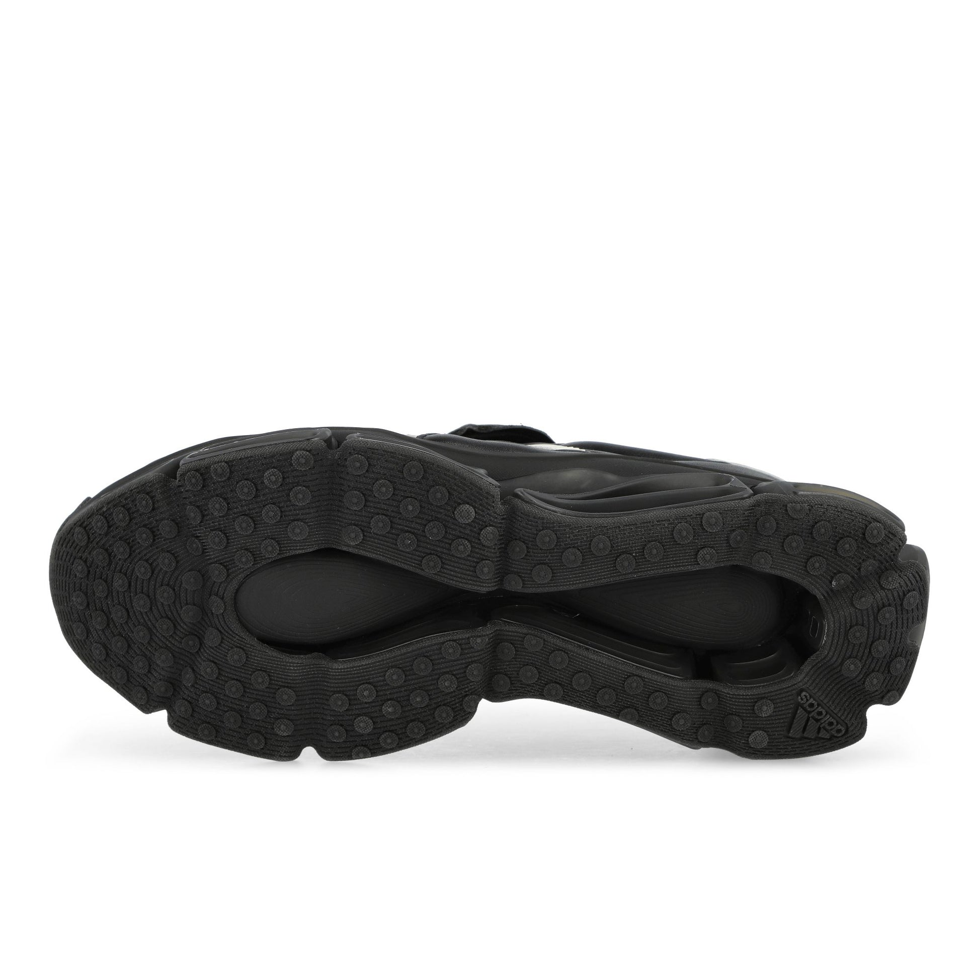 Willy Chavarria x adidas Megaride  Core Black / Off White / Core Black Low Top Sneaker KZ8743 Detail View 6 | GATE
