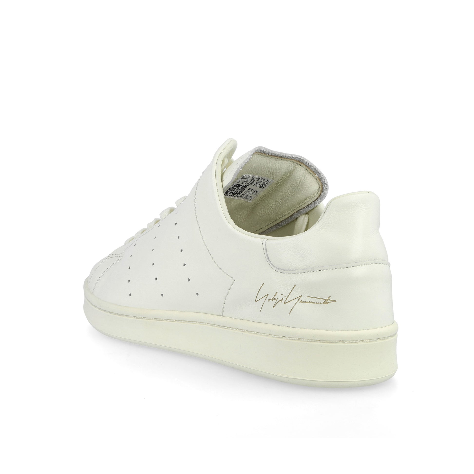 Y-3 Diagonal Stan Smith Off White Sneaker KZ9074 Detail View 3 | GATE

